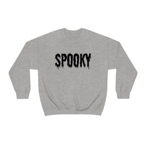 Spooky Sweatshirt, Spooky Crewneck, Halloween Sweatshirt, Spooky Season, Retro Halloween Shirt, Fall Shirts, Fall Apparel, Fall Sweatshirt image 9