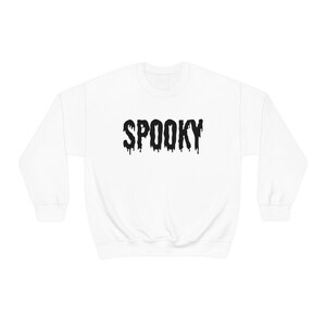 Spooky Sweatshirt, Spooky Crewneck, Halloween Sweatshirt, Spooky Season, Retro Halloween Shirt, Fall Shirts, Fall Apparel, Fall Sweatshirt image 8