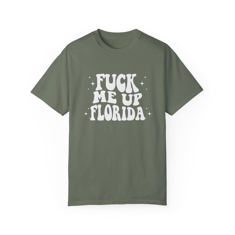 Fuck Me Up Florida Shirt, Comfort Colors, Florida Bachelorette Shirt, Spring Break Shirt, Funny Florida Shirt, Miami Bachelorette Shirt afbeelding 7