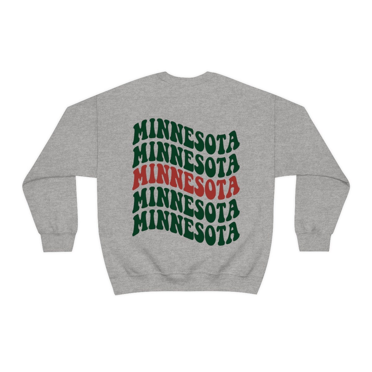 Funky Minnesota Sweatshirt Unisex Cute Minnesota Crewneck 