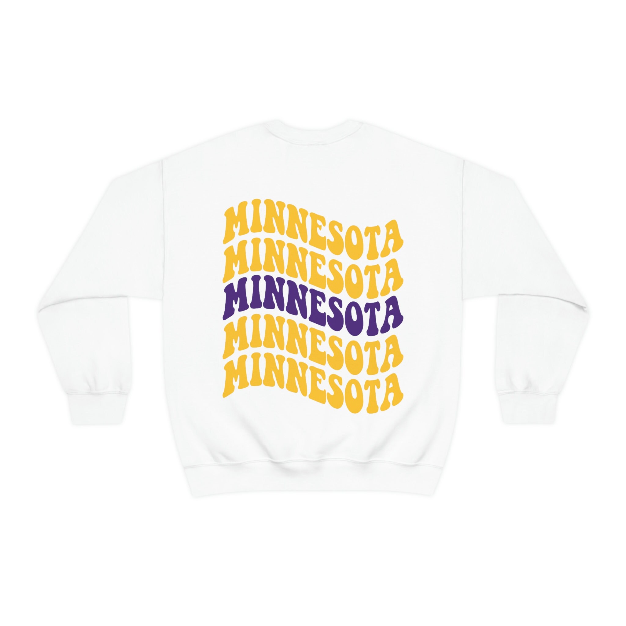 Funky Minnesota Sweatshirt Unisex Cute Minnesota Crewneck 