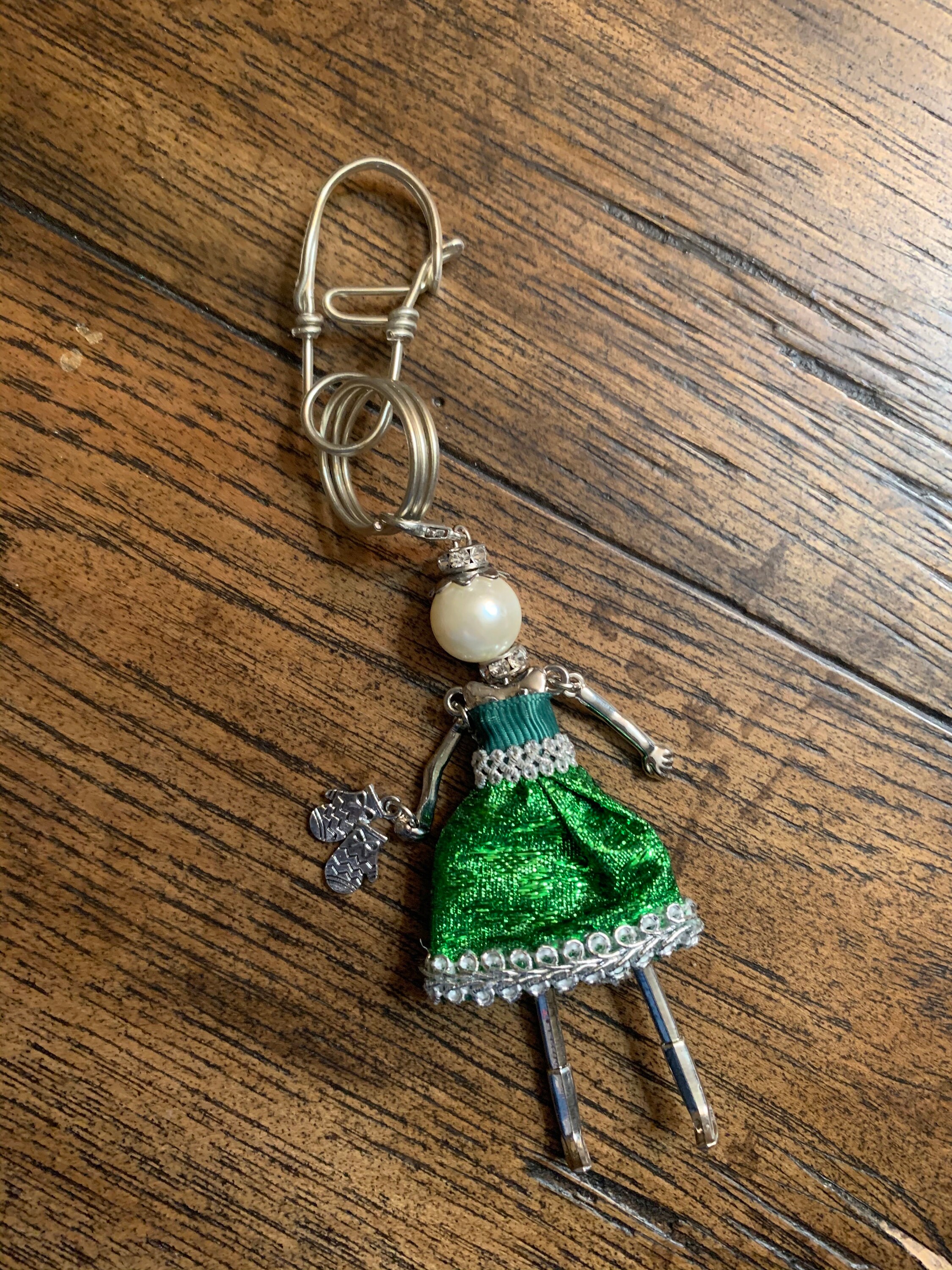 Wire Worked Doll Keychain Accessory Etsy Denmark