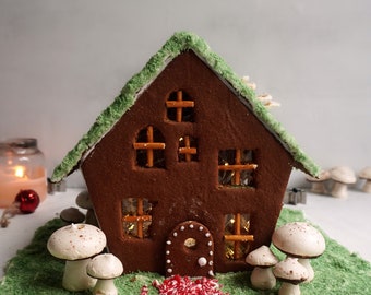 Gnome Home peperkoekhuis sjabloon