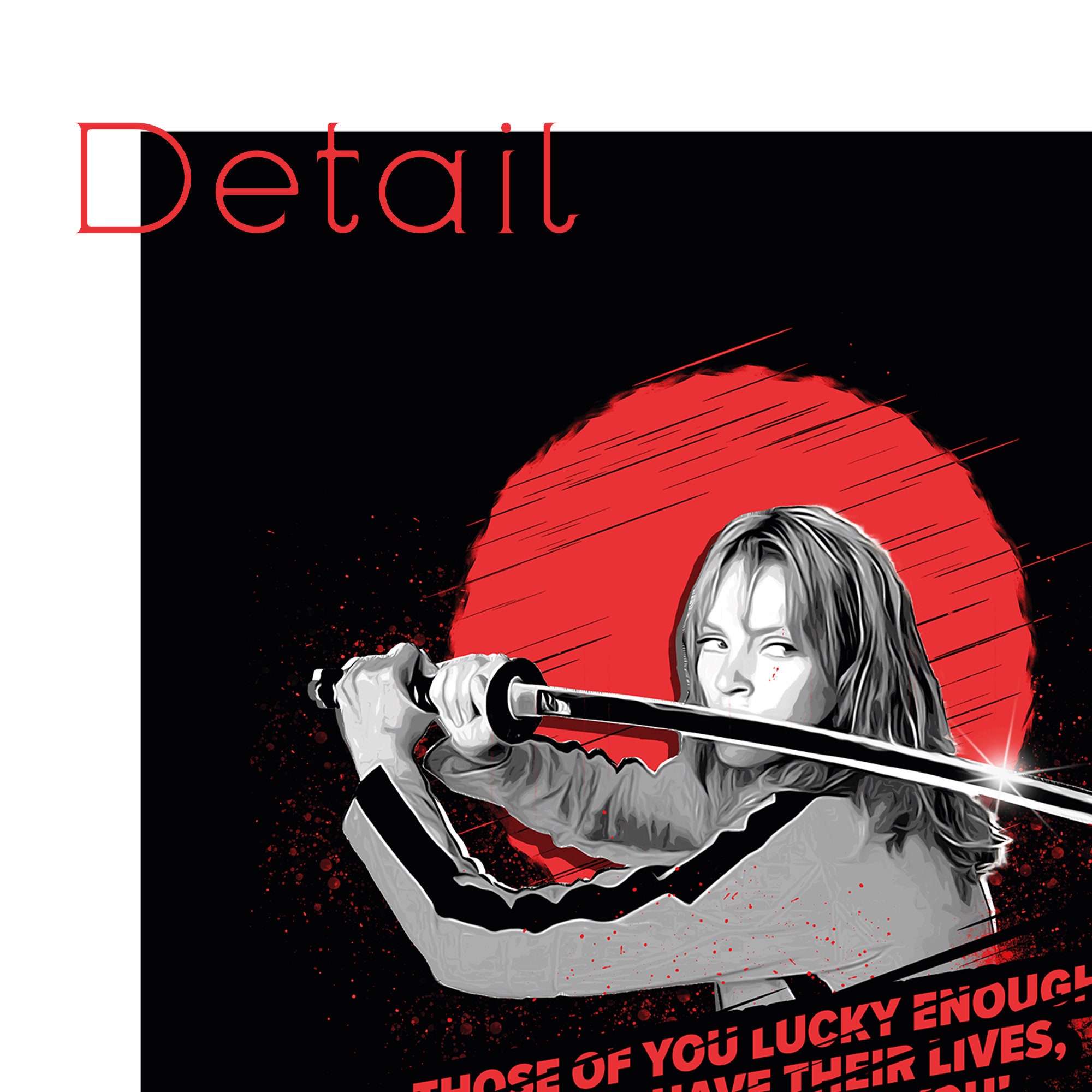 Kill Bill Movie Poster Wall Poster Film Cinema Quentin Etsy