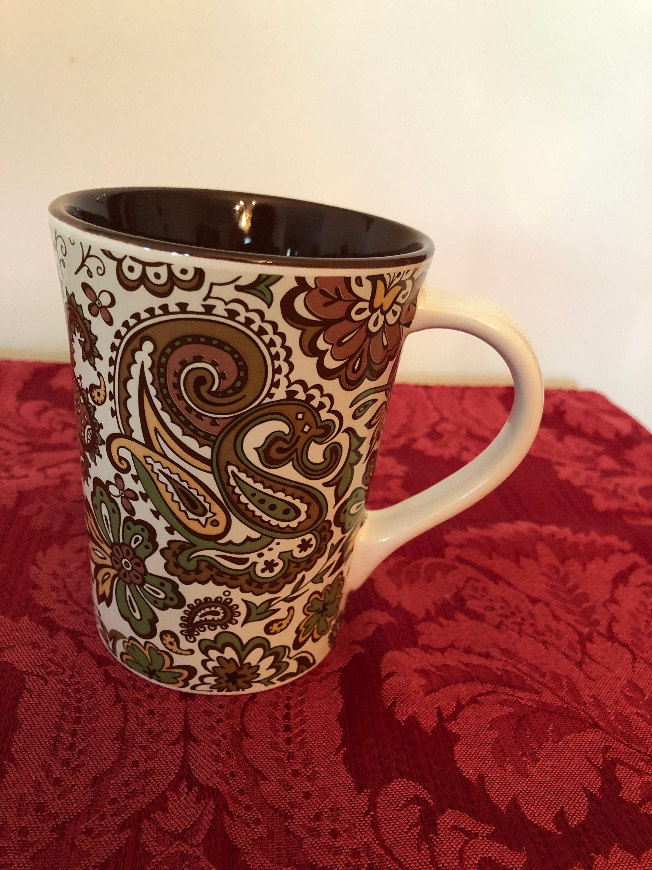 Paisley Mug Room Creative Morrison Coffee Mug Tea Cup 10 Etsy