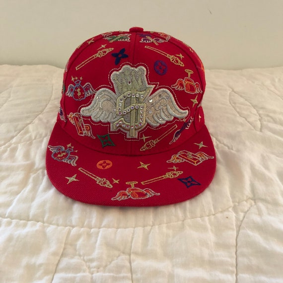 Bling Hat Leader Sports Cap Red 