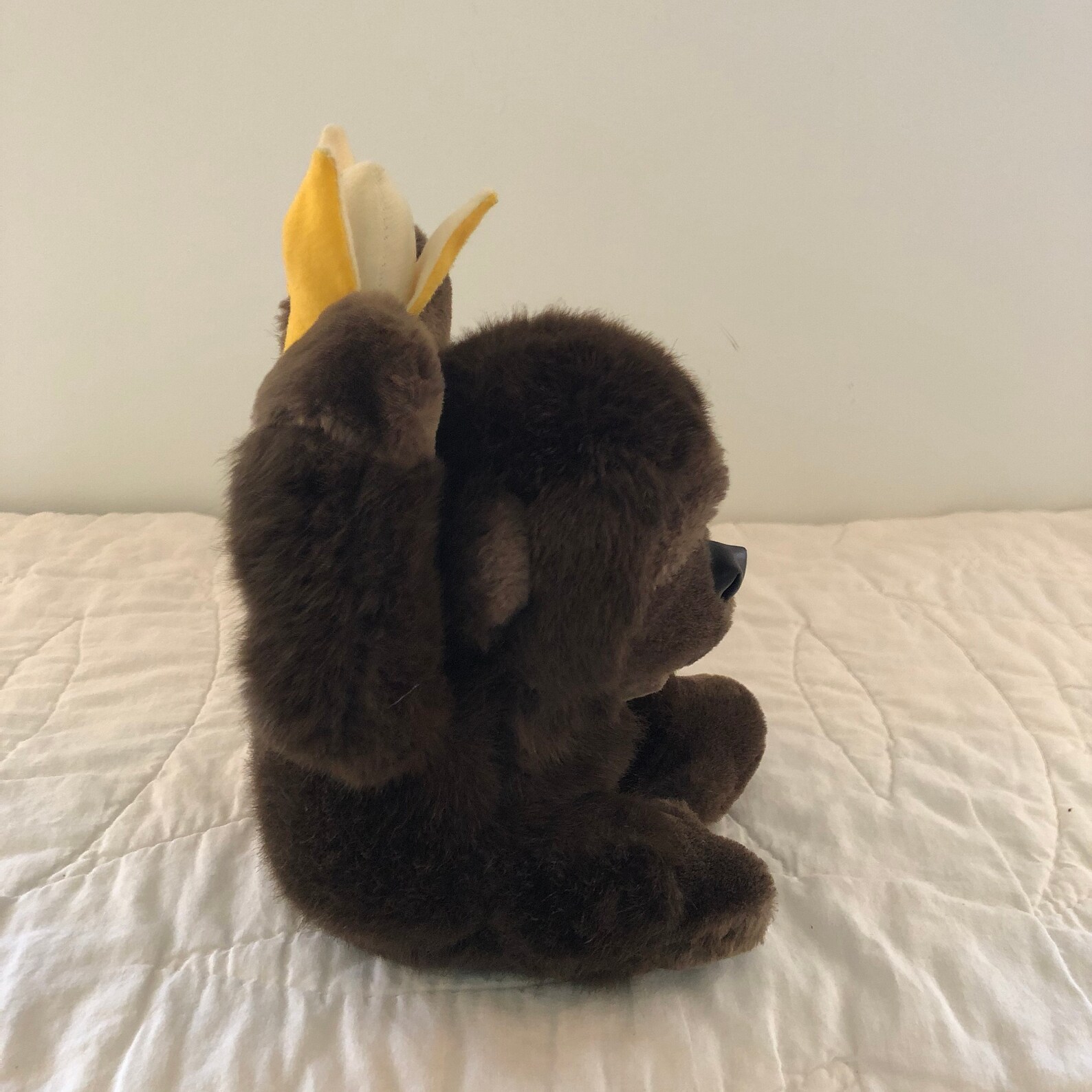 Gorilla Plush Stuffed Animal Gorilla with Peeled Banana | Etsy