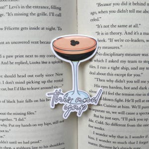 Espresso Martini Sticker- Kindle Sticker - Laptop Sticker - Water bottle Sticker
