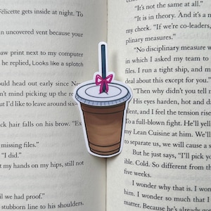 Iced Coffee Sticker- Kindle Sticker - Laptop Sticker - Water bottle Sticker