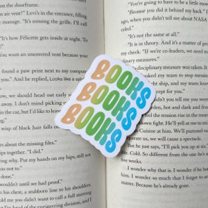 本ステッカー - Kindleステッカー - ノートパソコンステッカー - ウォーターボトルステッカー