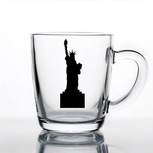 New York Skyline svg, NYC skyline svg Clipart, New York City SVG, Famous City Skyline svg, Clip Art Statue liberty, Cricut, Silhouette, Png image 5