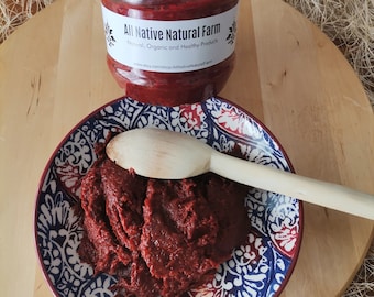 Concentrato di pomodori secchi turchi: salsa biologica fatta in casa (800 gr/barattolo)