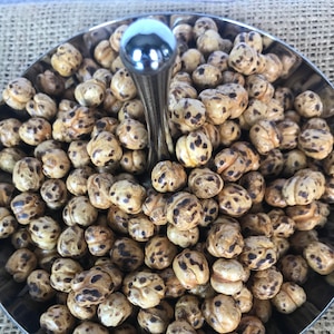 Organic Roasted Yellow Chickpeas ,Salted, Unsalted ,Snacks,Natural,Vegetarian,Vegan Diet,Gluten free,400 gr  -FREE SHIPPING