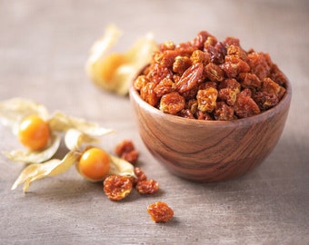 Organic Dried Gooseberries: Healthy Vegan Snack