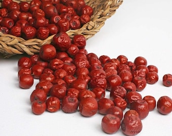 Jujube biologique séché au soleil, Dattes rouges chinoises, Naturel, Végétalien, Sans gluten, Aliments sains, 250 gr - LIVRAISON GRATUITE