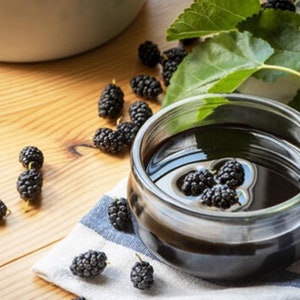 Organic Mulberry Molasses,Mulberry Syrup,Mulberry Sauce,Mulberry Extract,Mulberry Concentrate,Natural,Syrup,Healthy Sweetener 250ml FREE SHP