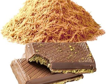 thumbnail image 2 of Chobella Premium Kataifi Shredded Fillo Dough 100 G (3.5 Oz), Ingredient For The Viral Dubai Pistachio Chocolate Bar, Kunafa & Knafeh, Kurutulmus Kadayif Pastry Dough, Knafeh, Katifi, Shredded Phyllo 2 of 14