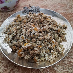 Organic Chamomile Tea,Chamomile Flowers Tea,Loose Leaf Tea,Camomile tea,Rumianel,Relaxing tea,Decaf tea,Caffeine free,Herbal Tea