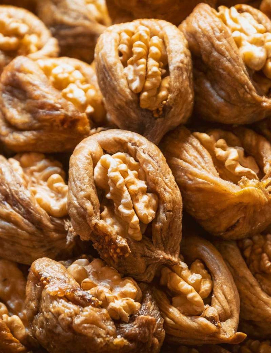 Organic Sun Dried Fig With Walnut turkish Dry Fig With Etsy