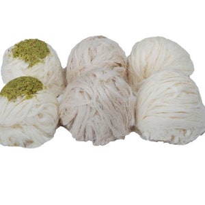 Turkish Cotton Candy ,Traditional Floss Halva, Handmade Confectionery, Pişmaniye, Gift box FREE SHIPPING image 6