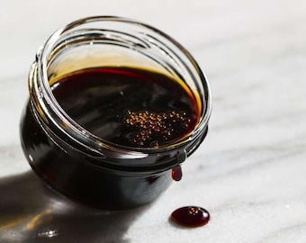 Organic Sour Plum Molasses: Natural Salad Dressing, Vegan Syrup (250 ml)