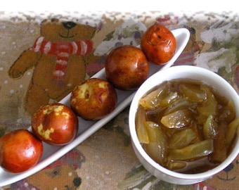 Natural Jujube Jam: Homemade Organic Chinese Red Date Spread (13.40 oz)