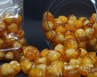 Traditional Turkish Hard Rock Candy, Handmade Akide, Hazelnut, Cinnamon, Sesame (400gr)
