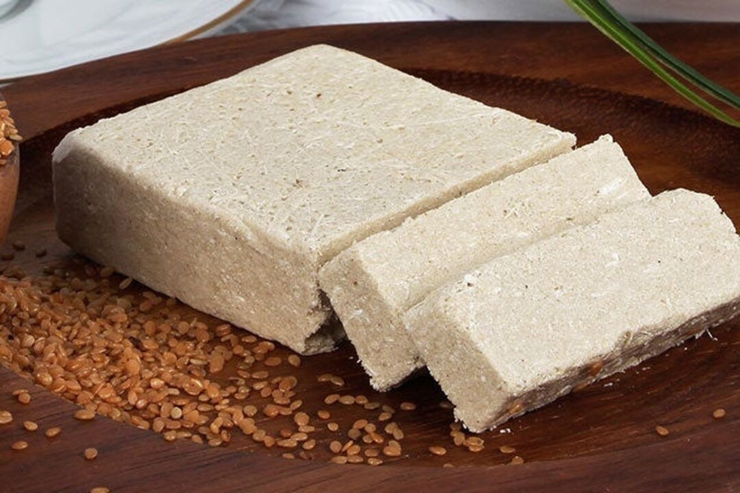 Traditional Tahini Halva Plain, Plain Halva,halva Dessert, Turkish