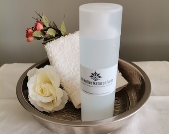 Organic Rose Water Facial Toner: Natural Rosa Damascena, Hydrating Skincare (100ml)