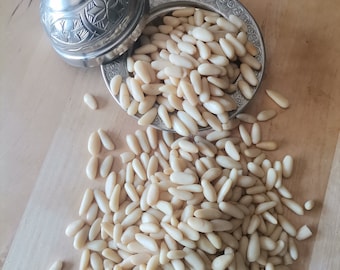 Natural Pine Nut Kernels: Pinus Gerardiana Cedar Nuts