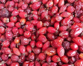 Organic Dried Rose Hips, Herbal Vitamin Tea