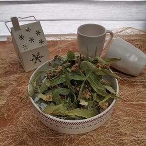 Linden Flower tea , Dried Organic  Linden Leaves And Flowers,Linden Blossom Herb for Tea ,Natural herbs,Tilia,Loose Leaves -FREE SHIPPING