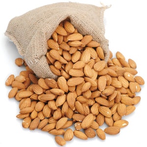 Amandes crues biologiques, noix de Turquie, amandes de qualité supérieure, sain, végétalien, sans gluten, collation 200 gr - LIVRAISON GRATUITE