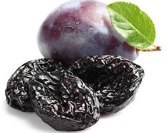 Organic Sun Dried Pitted Prunes: Damson Blue Plums (200 gr)