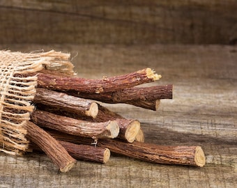 Organic Licorice Root Chew Sticks 100% Pure,Natural,Gluten free -FREE SHIPPING