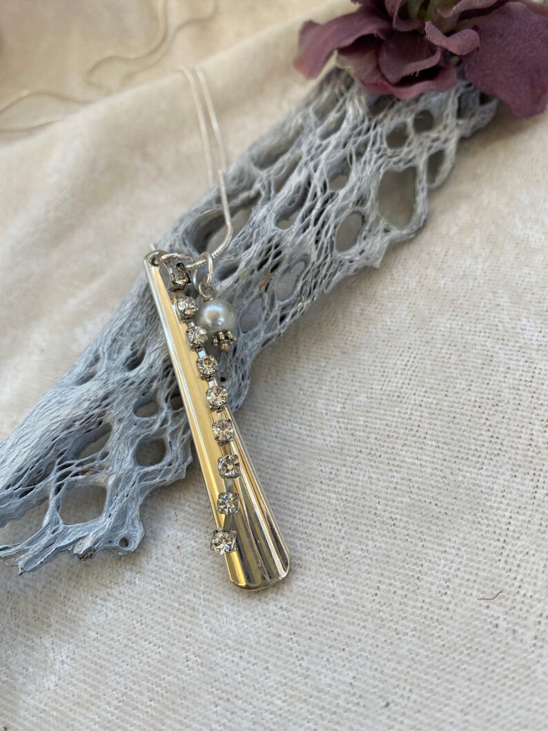 Small Silverware Necklace