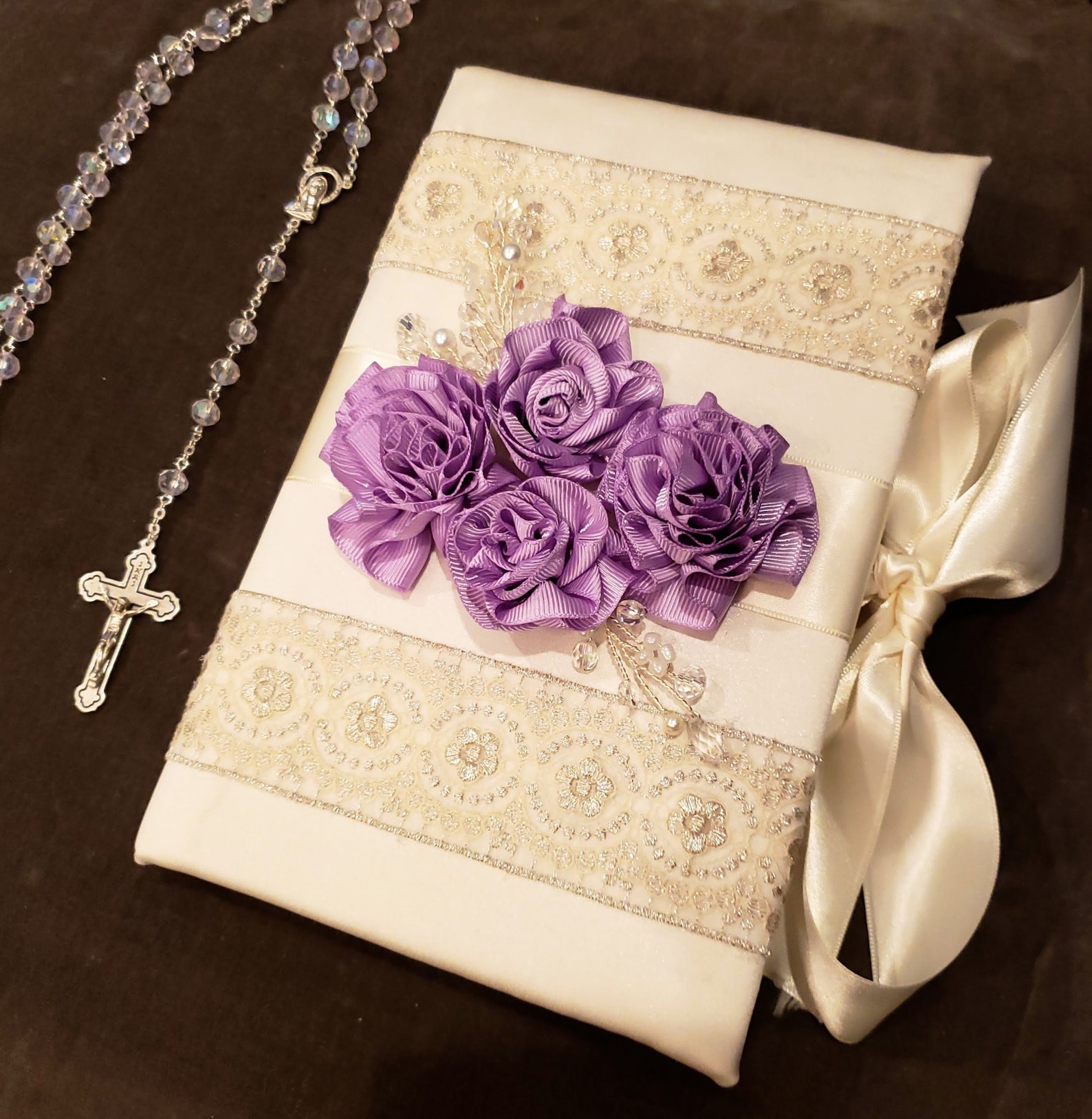Wedding Gift Holy Bible Blush Pink Catholic Bible and