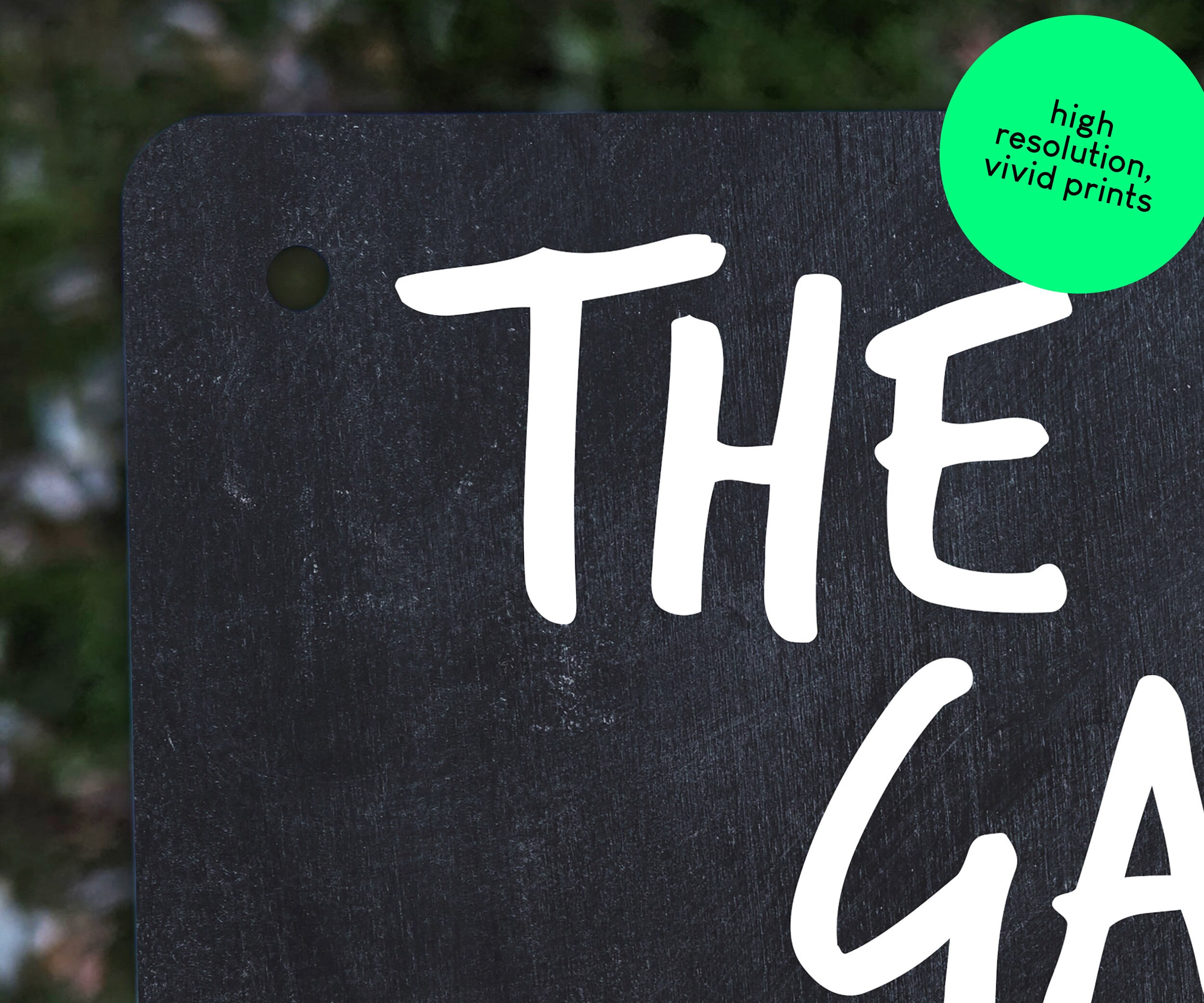 Personalised Garden Sign / Garden Bar Sign / Custom Garden Etsy