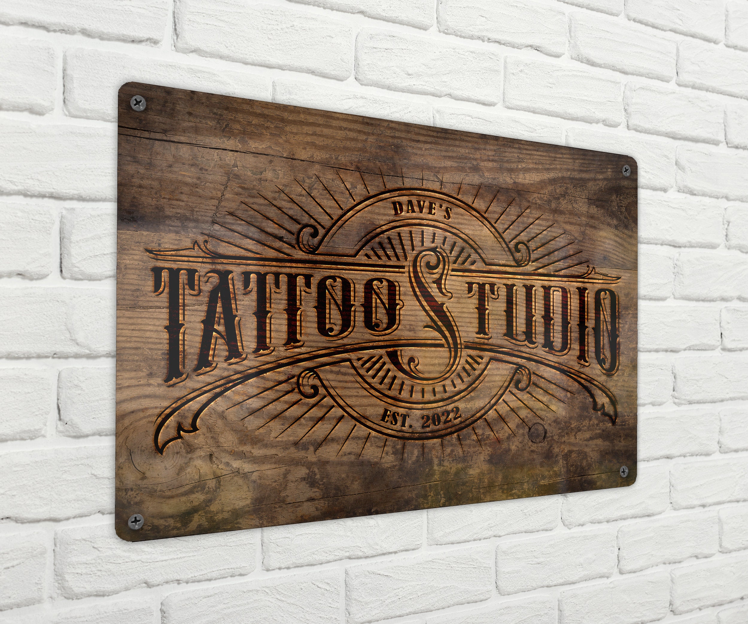 Tattoo Studio A board Swinger 2 Pavement Sign Outdoor Street Advertising  Aboard | eBay