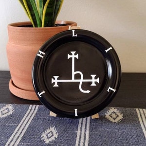 Goddess Lilith Altar Offering Plate | Glass | Altar / Sacred Space