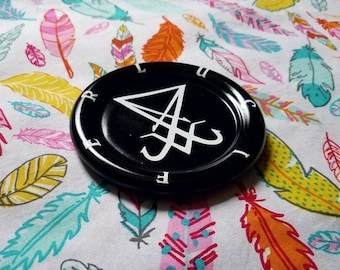 Lucifer Altar Offering Plate | Glass | Altar / Sacred Space