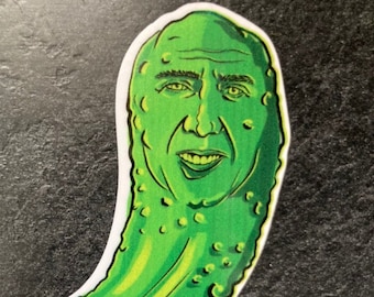 3 Picolas Cage Stickers