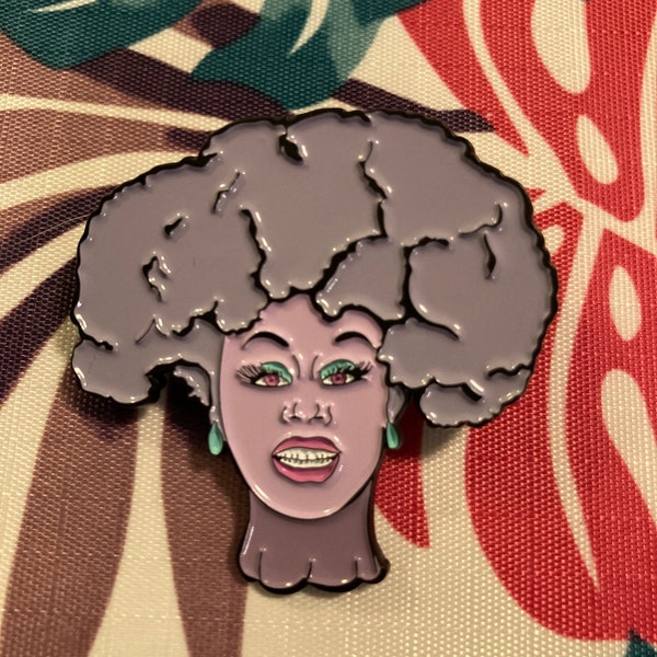 Ru Pauliflower Enamel Pin