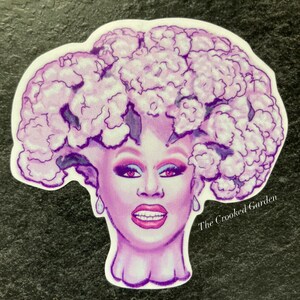 3 Ru Pauliflower Sticker