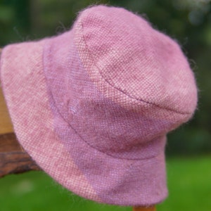 Pink Handwoven Hat