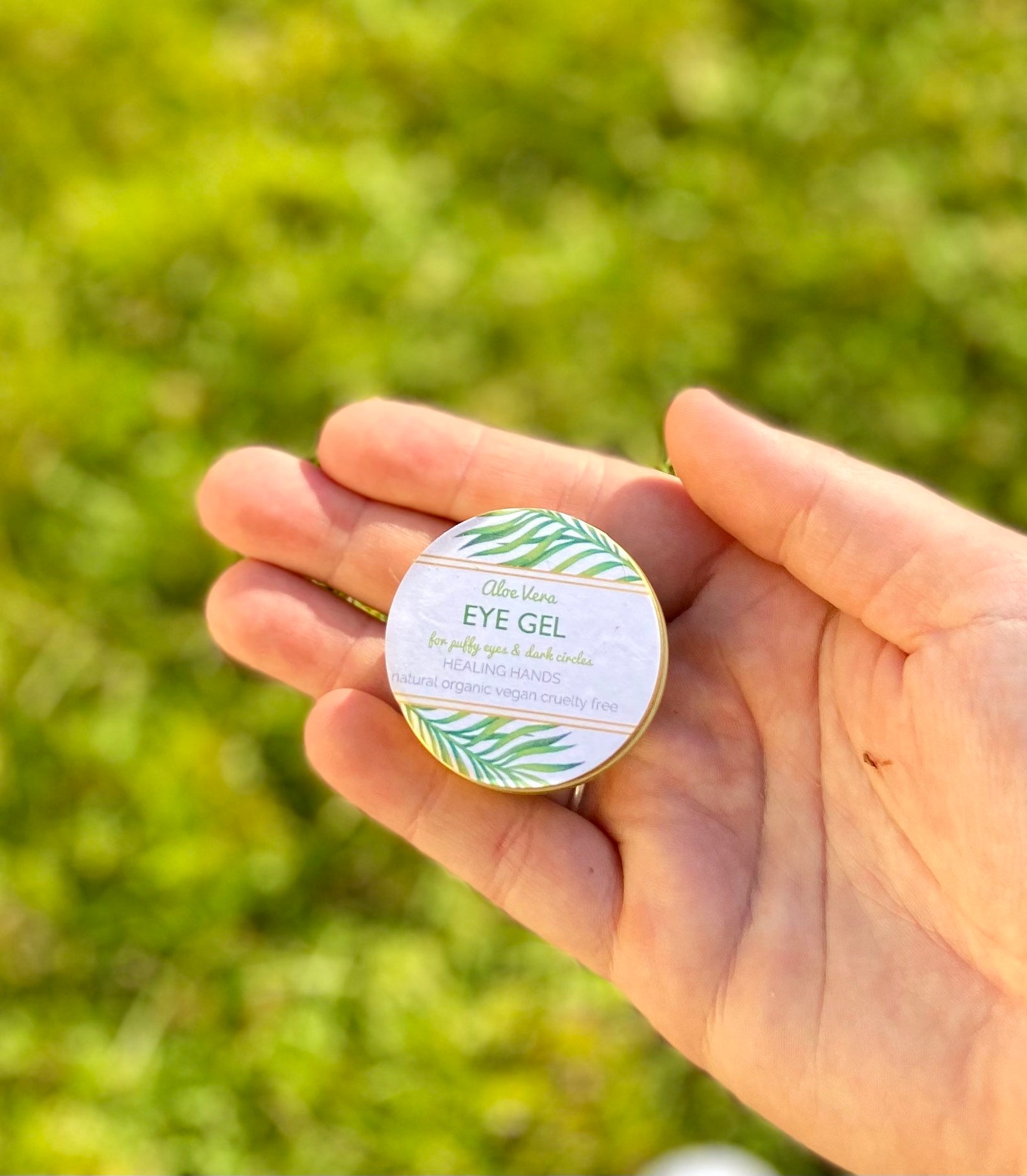 Homemade Aloe Vera Eye Gel for Puffy Eyes and Dark Circles Etsy