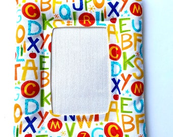 Fabric photo frame, Hanging photo frame, cute frame, Photo gift, room decor, soft gift, women gift, Christmas gift for baby, hand sewn gift