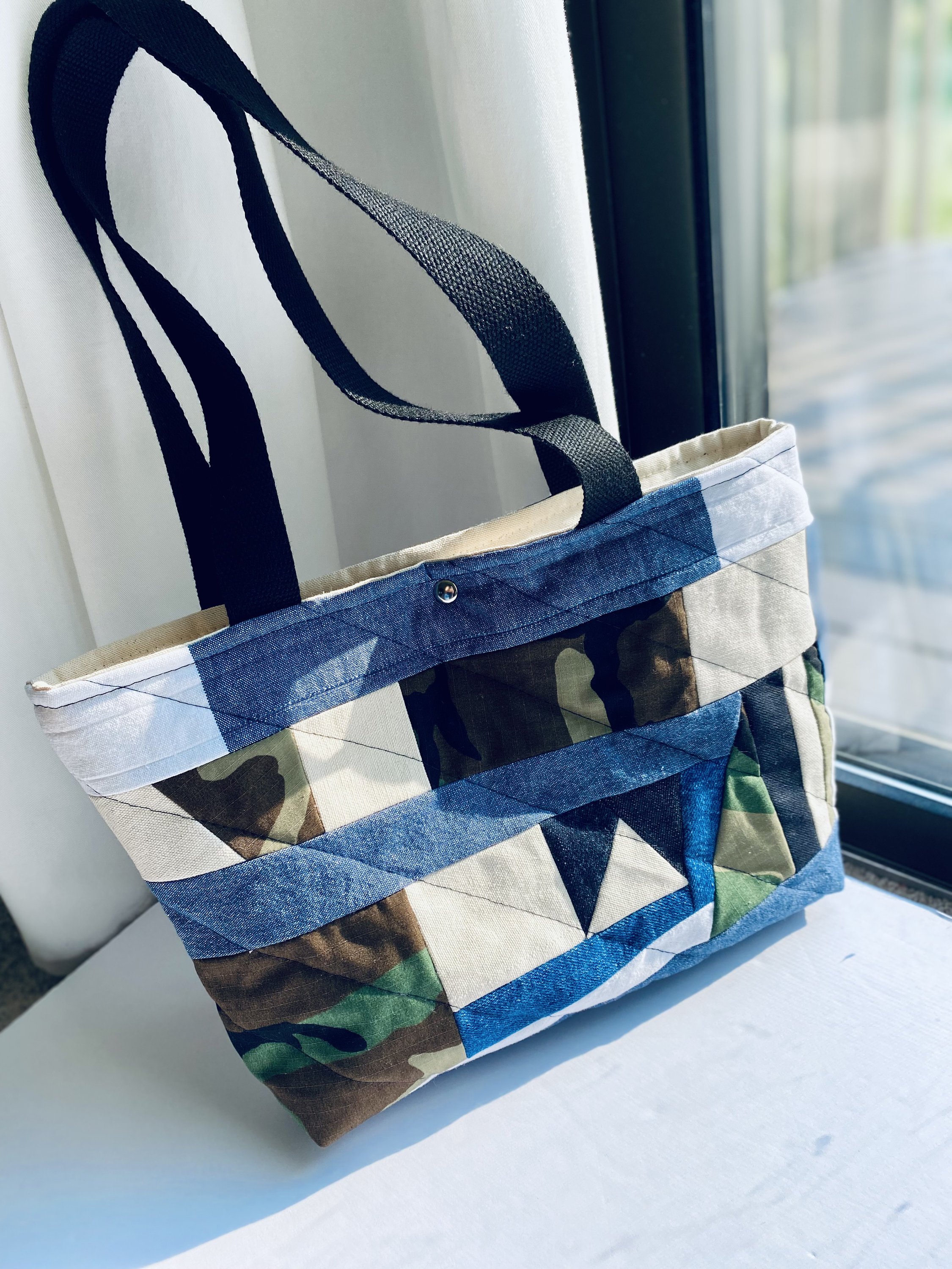 レア】BossUp REMAKE DENIM TOTE BAG Lサイズ 【公式通販】