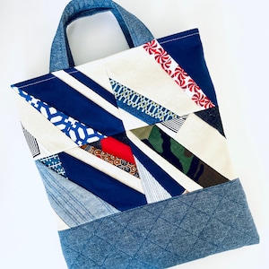 Sac fourre-tout matelassé, sac patchwork, sac pour ordinateur portable, sac pour classeur A4, cadeau pour les gens du bureau, sac de bibliothèque, sac en toile unisexe, cadeau d'anniversaire, zéro déchet