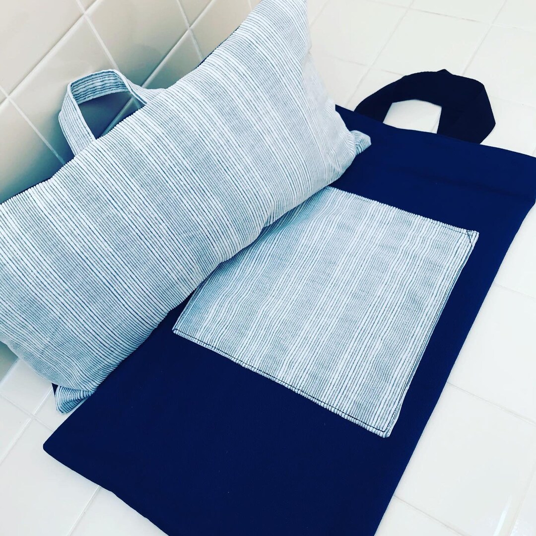 Kneeling Prayer Cushion With Matching Bag Spirituality Etsy